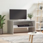 vidaXL Comodă TV, gri sonoma, 80x40x40 cm, lemn prelucrat vidaXL Comodă TV, gri sonoma, 80x40x40 cm, lemn prelucrat