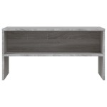 vidaXL Comodă TV, gri sonoma, 80x40x40 cm, lemn prelucrat vidaXL Comodă TV, gri sonoma, 80x40x40 cm, lemn prelucrat