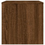 vidaXL Comodă TV, stejar maro, 80x40x40 cm, lemn prelucrat vidaXL Comodă TV, stejar maro, 80x40x40 cm, lemn prelucrat