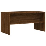 vidaXL Comodă TV, stejar maro, 80x40x40 cm, lemn prelucrat vidaXL Comodă TV, stejar maro, 80x40x40 cm, lemn prelucrat