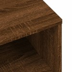 vidaXL Comodă TV, stejar maro, 80x40x40 cm, lemn prelucrat vidaXL Comodă TV, stejar maro, 80x40x40 cm, lemn prelucrat