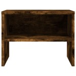vidaXL Noptiere, 2 buc., stejar fumuriu, 40x30x30 cm, lemn prelucrat vidaXL Noptiere, 2 buc., stejar fumuriu, 40x30x30 cm, lemn prelucrat