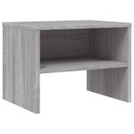 vidaXL Noptieră, gri sonoma, 40x30x30 cm, lemn prelucrat