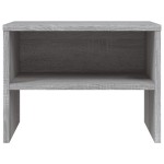 vidaXL Noptiere, 2 buc., gri sonoma, 40x30x30 cm, lemn prelucrat vidaXL Noptiere, 2 buc., gri sonoma, 40x30x30 cm, lemn prelucrat