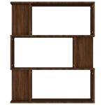 vidaXL Bibliotecă/Separator, stejar maro, 80x24x96 cm , lemn prelucrat vidaXL Bibliotecă/Separator, stejar maro, 80x24x96 cm , lemn prelucrat