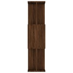 vidaXL Bibliotecă/Separator, stejar maro, 80x24x96 cm , lemn prelucrat vidaXL Bibliotecă/Separator, stejar maro, 80x24x96 cm , lemn prelucrat
