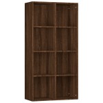 vidaXL Bibliotecă/Servantă, stejar maro, 66x30x130 cm, lemn prelucrat vidaXL Bibliotecă/Servantă, stejar maro, 66x30x130 cm, lemn prelucrat