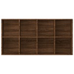 vidaXL Bibliotecă/Servantă, stejar maro, 66x30x130 cm, lemn prelucrat vidaXL Bibliotecă/Servantă, stejar maro, 66x30x130 cm, lemn prelucrat