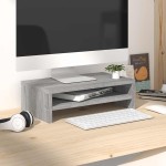 vidaXL Suport pentru monitor gri sonoma 42x24x13 cm lemn prelucrat vidaXL Suport pentru monitor gri sonoma 42x24x13 cm lemn prelucrat