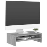 vidaXL Suport pentru monitor gri sonoma 42x24x13 cm lemn prelucrat vidaXL Suport pentru monitor gri sonoma 42x24x13 cm lemn prelucrat