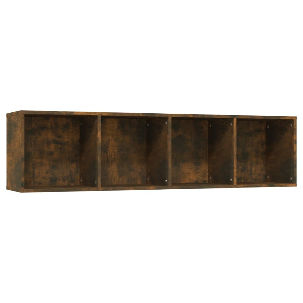 vidaXL Bibliotecă/dulap TV stejar fumuriu 143x30x36cm lemn prelucrat