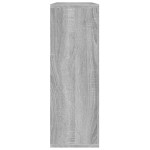 vidaXL Raft de perete, sonoma gri, 104x20x58,5 cm, lemn compozit vidaXL Raft de perete, sonoma gri, 104x20x58,5 cm, lemn compozit
