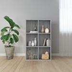 vidaXL Bibliotecă/Servantă, gri sonoma, 66x30x98 cm, lemn prelucrat vidaXL Bibliotecă/Servantă, gri sonoma, 66x30x98 cm, lemn prelucrat