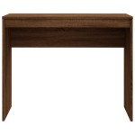 vidaXL Birou, stejar maro, 90x40x72 cm, lemn prelucrat