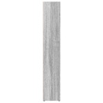 vidaXL Dulap CD-uri 2 buc. gri sonoma 21x16x93,5 cm lemn prelucrat