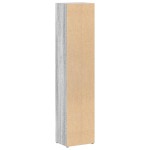 vidaXL Dulap CD-uri 2 buc. gri sonoma 21x16x93,5 cm lemn prelucrat
