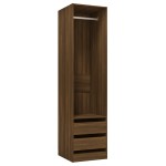vidaXL Șifonier cu sertare, stejar maro, 50x50x200 cm, lemn prelucrat vidaXL Șifonier cu sertare, stejar maro, 50x50x200 cm, lemn prelucrat
