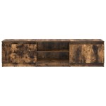 vidaXL Comodă TV, stejar fumuriu, 140x40x35,5 cm, lemn prelucrat vidaXL Comodă TV, stejar fumuriu, 140x40x35,5 cm, lemn prelucrat