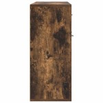 vidaXL Servantă, stejar fumuriu, 88x30x70 cm, lemn prelucrat vidaXL Servantă, stejar fumuriu, 88x30x70 cm, lemn prelucrat