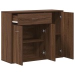 vidaXL Servantă, stejar maro, 88x30x70 cm, lemn prelucrat