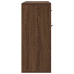 vidaXL Servantă, stejar maro, 88x30x70 cm, lemn prelucrat