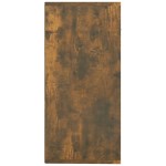 vidaXL Dulap lateral, stejar fumuriu, 88x30x65 cm, lemn compozit