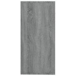 vidaXL Servantă, sonoma gri, 88x30x65 cm, lemn compozit
