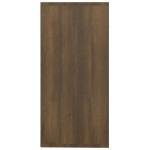vidaXL Servantă, stejar maro, 88x30x65 cm, lemn compozit