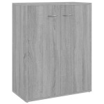 vidaXL Servantă, gri sonoma, 60x30x75 cm, lemn compozit vidaXL Servantă, gri sonoma, 60x30x75 cm, lemn compozit