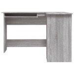 vidaXL Birou de colț, gri sonoma, 120x140x75 cm, lemn prelucrat