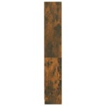 vidaXL Bibliotecă 4 niveluri stejar fumuriu 80x24x142 cm lemn compozit vidaXL Bibliotecă 4 niveluri stejar fumuriu 80x24x142 cm lemn compozit