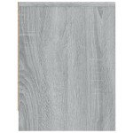vidaXL Noptiere, 2 buc., sonoma gri, 40x30x40 cm, lemn prelucrat