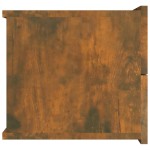 vidaXL Noptiere, 2 buc., stejar fumuriu, 40x30x30 cm, lemn prelucrat vidaXL Noptiere, 2 buc., stejar fumuriu, 40x30x30 cm, lemn prelucrat