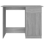 vidaXL Birou, gri sonoma, 100x50x76 cm, lemn prelucrat