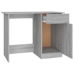 vidaXL Birou, gri sonoma, 100x50x76 cm, lemn prelucrat