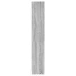 vidaXL Bibliotecă cu 4 niveluri gri sonoma 60x24x142 cm lemn compozit vidaXL Bibliotecă cu 4 niveluri gri sonoma 60x24x142 cm lemn compozit