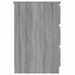 vidaXL Birou, gri sonoma, 140x50x77 cm, lemn prelucrat