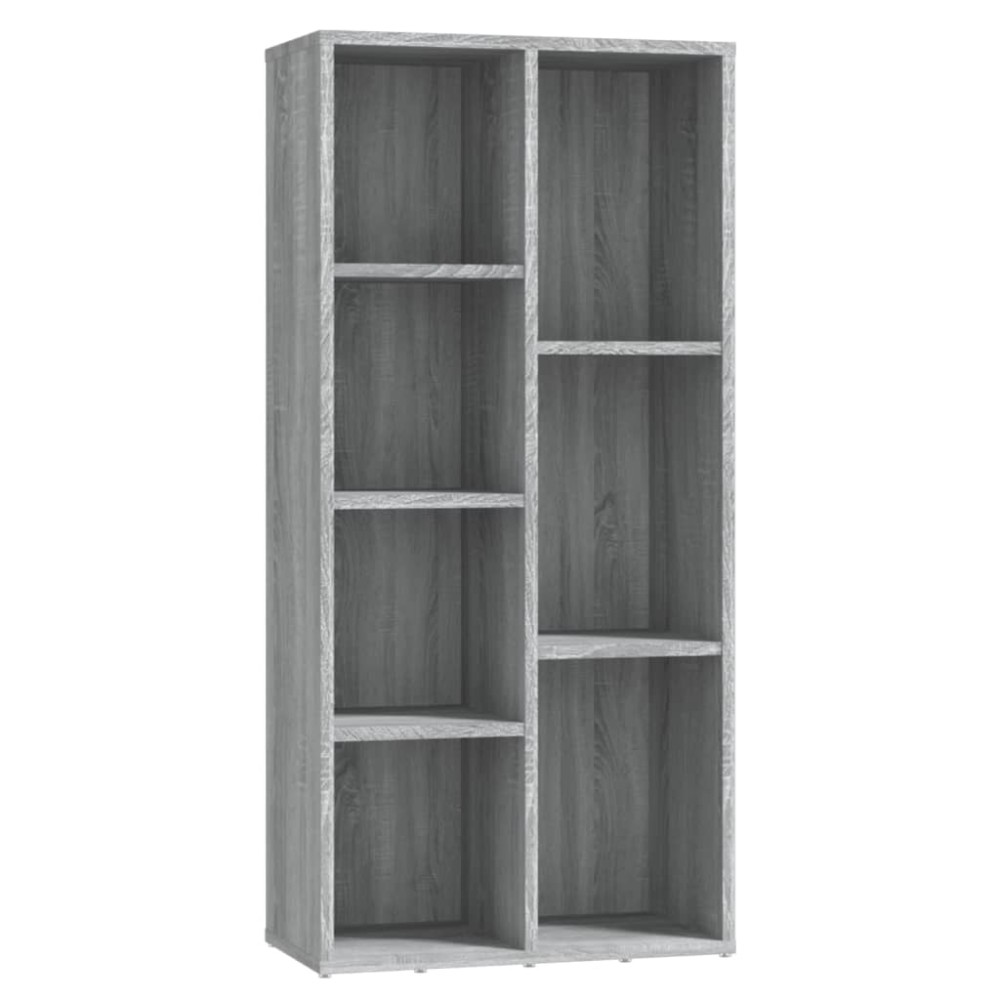 vidaXL Bibliotecă, gri sonoma, 50x25x106 cm