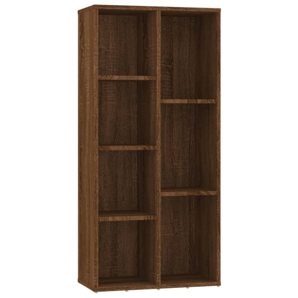vidaXL Bibliotecă, stejar maro, 50x25x106 cm