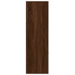 vidaXL Bibliotecă, stejar maro, 98x30x98 cm vidaXL Bibliotecă, stejar maro, 98x30x98 cm