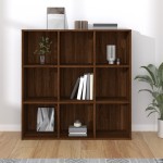 vidaXL Bibliotecă, gri sonoma, 98x29x97,5 cm vidaXL Bibliotecă, gri sonoma, 98x29x97,5 cm