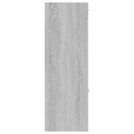 vidaXL Dulap de depozitare, gri sonoma, 60x29,5x90 cm vidaXL Dulap de depozitare, gri sonoma, 60x29,5x90 cm