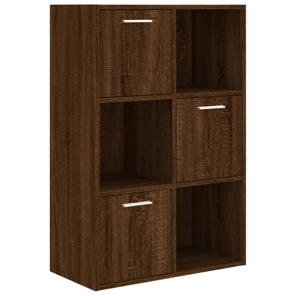 vidaXL Dulap de depozitare, stejar maro, 60x29,5x90 cm
