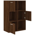 vidaXL Dulap de depozitare, stejar maro, 60x29,5x90 cm vidaXL Dulap de depozitare, stejar maro, 60x29,5x90 cm