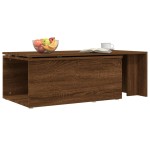 vidaXL Măsuță de cafea, stejar maro, 150x50x35 cm, lemn prelucrat vidaXL Măsuță de cafea, stejar maro, 150x50x35 cm, lemn prelucrat