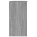 vidaXL Birou Gri Sonoma 80x40x75 cm lemn prelucrat