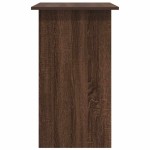vidaXL Birou, stejar maro, 80x45x74 cm, lemn prelucrat