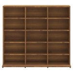 vidaXL Dulap CD-uri, stejar maro, 100x23x89,5 cm, lemn prelucrat