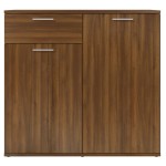 vidaXL Dulap, stejar maro, 80x36x75 cm, lemn compozit