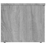vidaXL Comodă TV, gri sonoma, 80x34x30 cm, lemn compozit vidaXL Comodă TV, gri sonoma, 80x34x30 cm, lemn compozit
